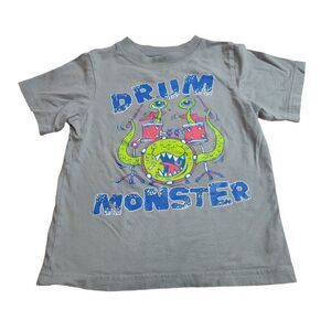 Children's Place drum monster shirt 4T